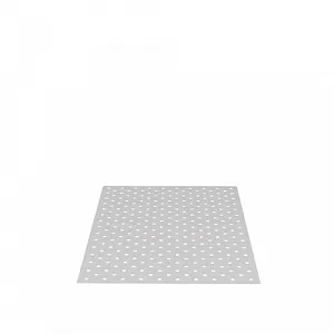 Лист защитный алюминиевый 1494х994 мм с диагональной сеткой отверстий арт. 220206.D