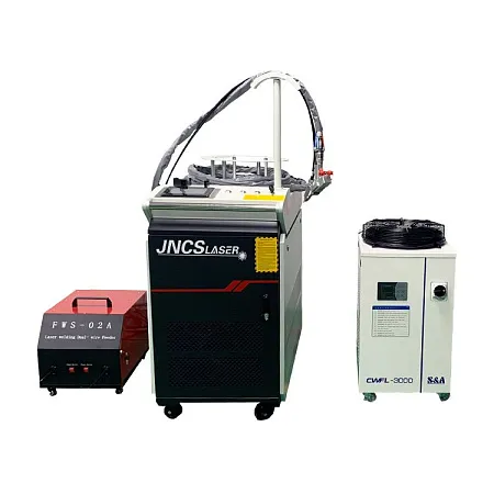 Аппарат Лазерной сварки 4в1( Сварка, Чистка, резка и очистка сварных швов) с двойной подачей проволоки CS-FL3000W.D