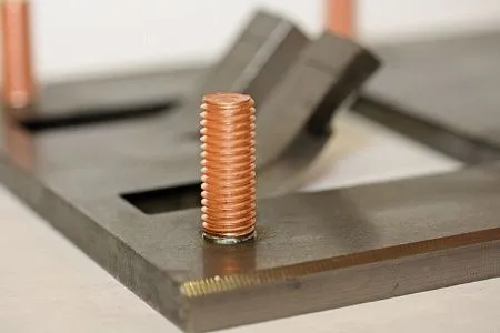 Шпилька приварная HZ-1 резьбовая омеднённая