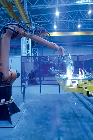 Роботизация сварки кузовов автобусов