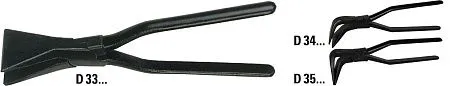 Клещи для загибания кромок, прямые D331-40
