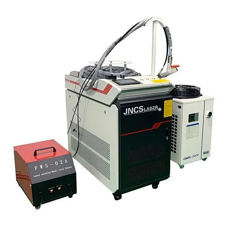 Аппарат Лазерной сварки 4в1( Сварка, Чистка, резка и очистка сварных швов) с двойной подачей проволоки CS-FL3000W.D