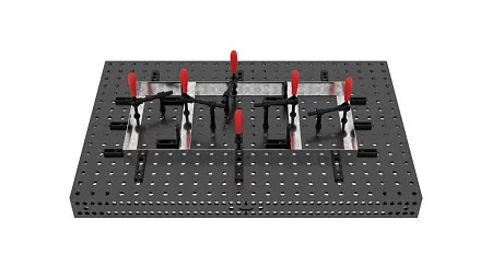 Стол сварочный 1500x1000x850 с комплектом оснастки