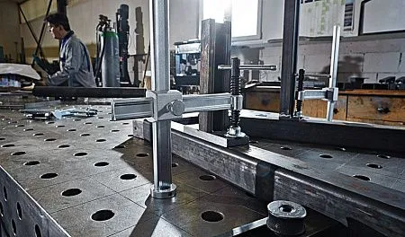 Зажимный элемент с различной глубиной захвата TWV28 300/175 (рычажная рукоятка)