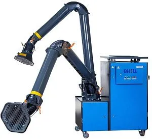 Передвижная аспирационная установка КАМА 3000 в комплекте с двумя ПВУ