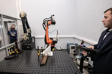 Лаборатория промышленной робототехники в Государственном университете аэрокосмического приборостроения г. Санкт - Петербург