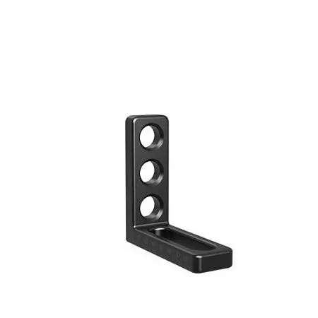 Упорный и крепежный угольник 90L (3отв./слот) азотированный