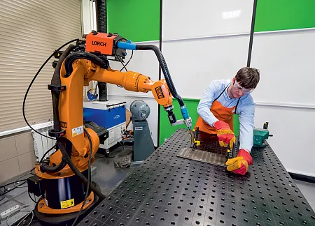 Лаборатория промышленной робототехники в Томском политехнической университете