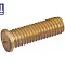 Шпилька приварная резьбовая латунная