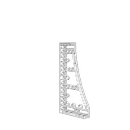 Упорный и крепежный угольник 800GK правый алюм-титан