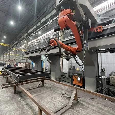 Роботизация сварки рамных конструкций для быстровозводимых зданий