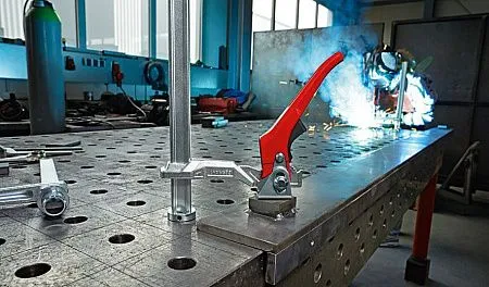 Зажимный элемент с фиксированной глубиной захвата  TW28 300/140 (рычажная рукоятка)