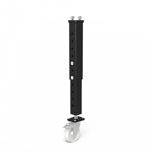 Опора, регулируемая с роликом и стопором Н=600-900 арт. 160879.X