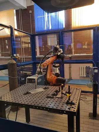 Лаборатория промышленной робототехники в Тульском государственном машиностроительном колледже имени Никиты Демидова