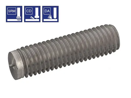 Шпилька приварная HZ-1 резьбовая нержавеющая