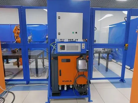 Лаборатория промышленной робототехники в Техническом колледже им. В. Д. Поташова г. Набережные Челны