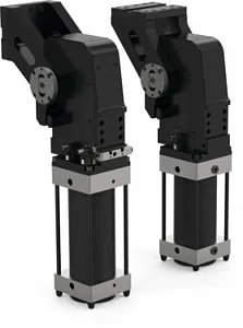 Регулируемые пневматические поворотные устройства  - серия RCM / RFM