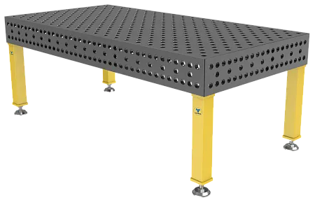 Стол вороненный  4000x2000