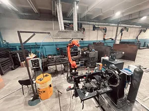 Автоматизированная приварка реборды шнека