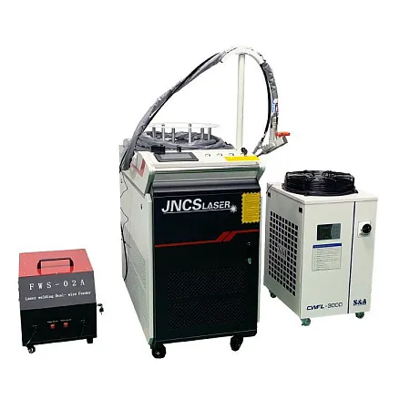 Аппарат Лазерной сварки 4в1( Сварка, Чистка, резка и очистка сварных швов) с двойной подачей проволоки CS-FL3000W.D