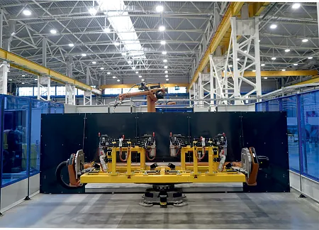 Роботизация сварки кузовов автобусов