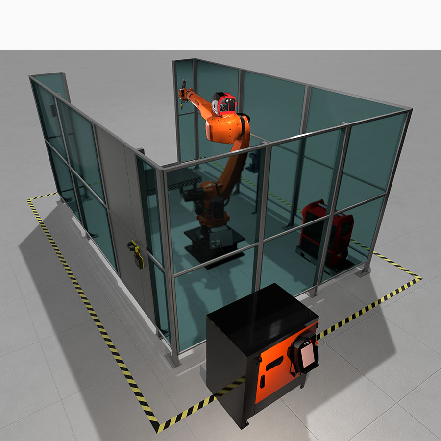 Сварочный роботокомплекс на основе робота KUKA