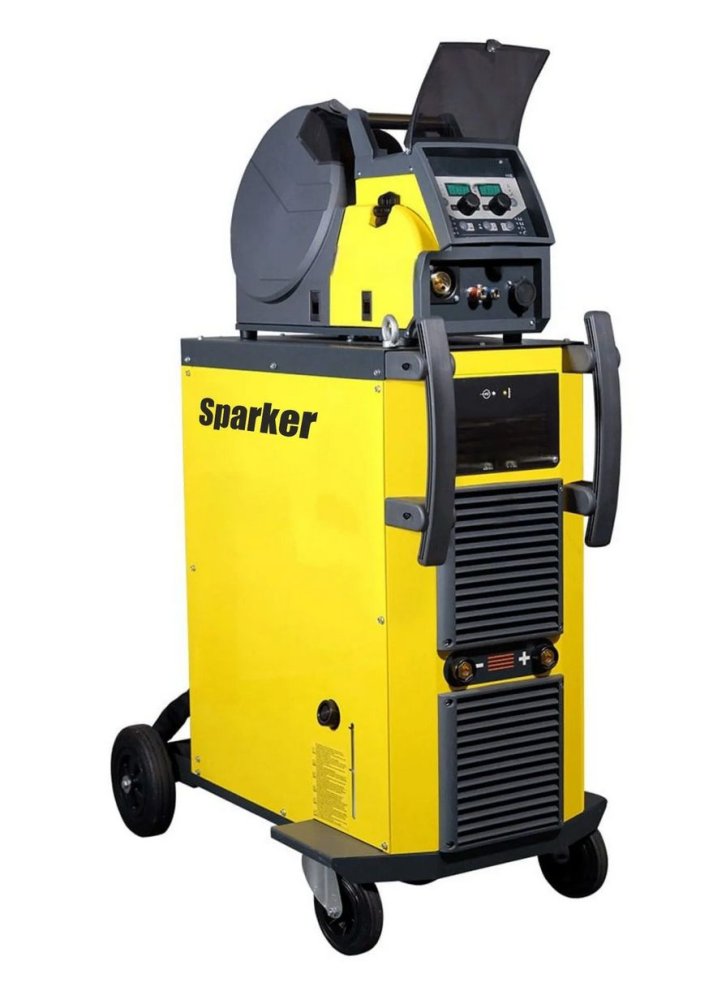 Промышленный сварочный аппарат для полуавтоматической MIG/MAG сварки SPARKER QUBOX 500