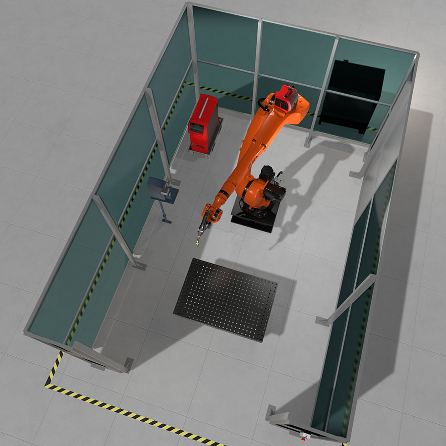 Сварочный роботокомплекс на основе робота KUKA