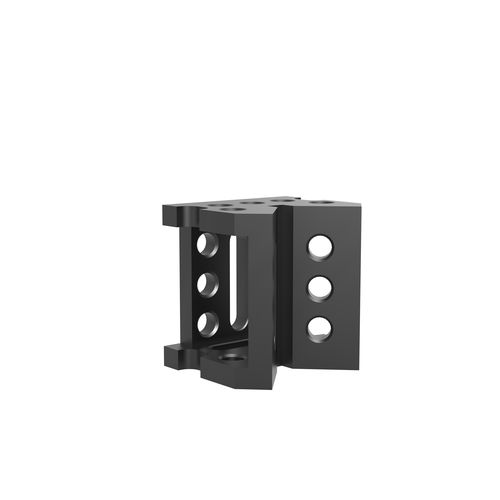Угловая привязка из чугуна большая