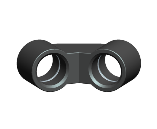 Угловой адаптер φ28x90°