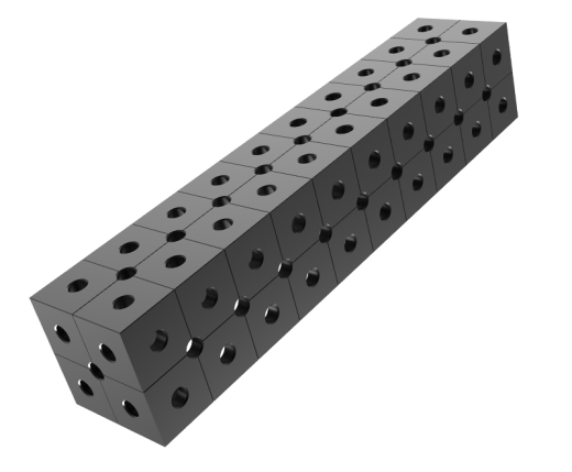 Блок U-образный 800x100x100 - плазменное азотирование