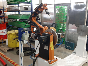 Решение по роботизации сварки корпусов гидроцилиндров